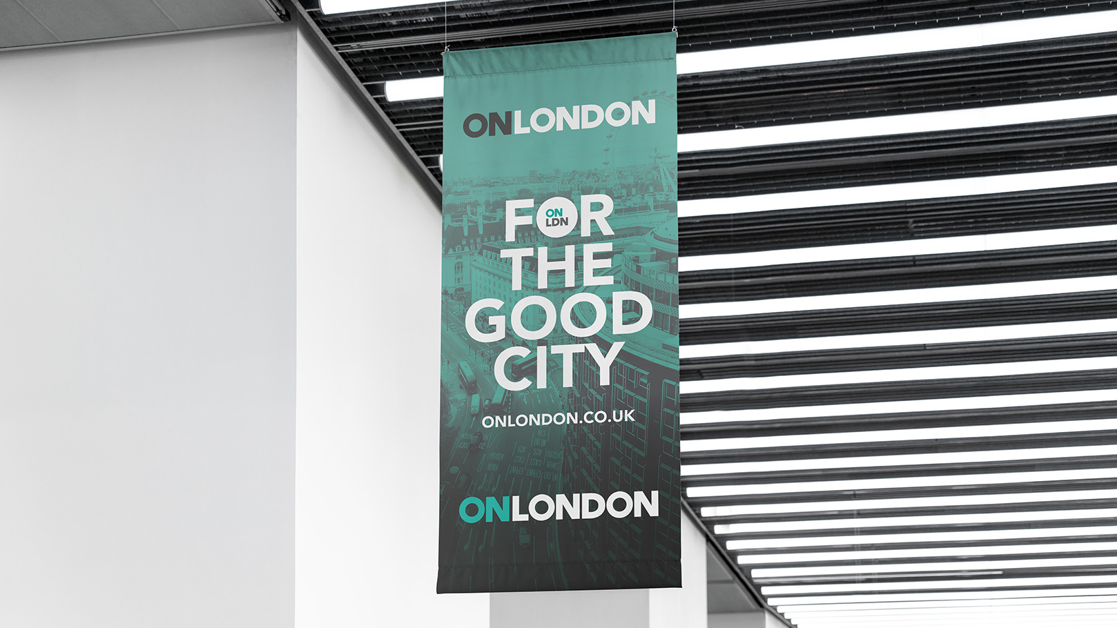 Banner mockup for OnLondon